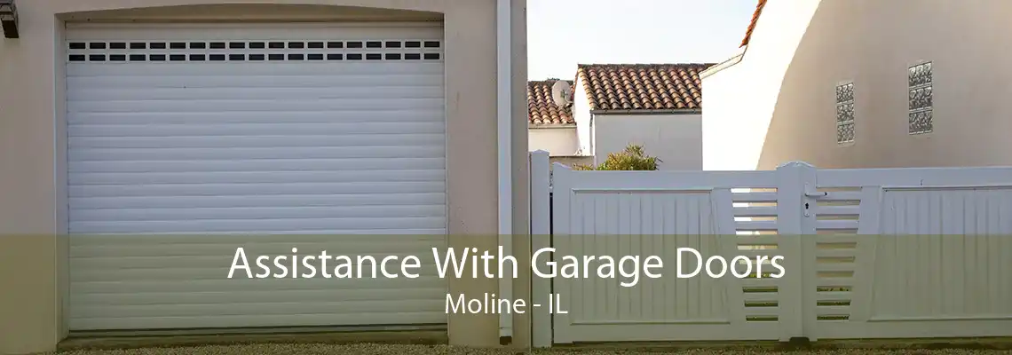 Assistance With Garage Doors Moline - IL