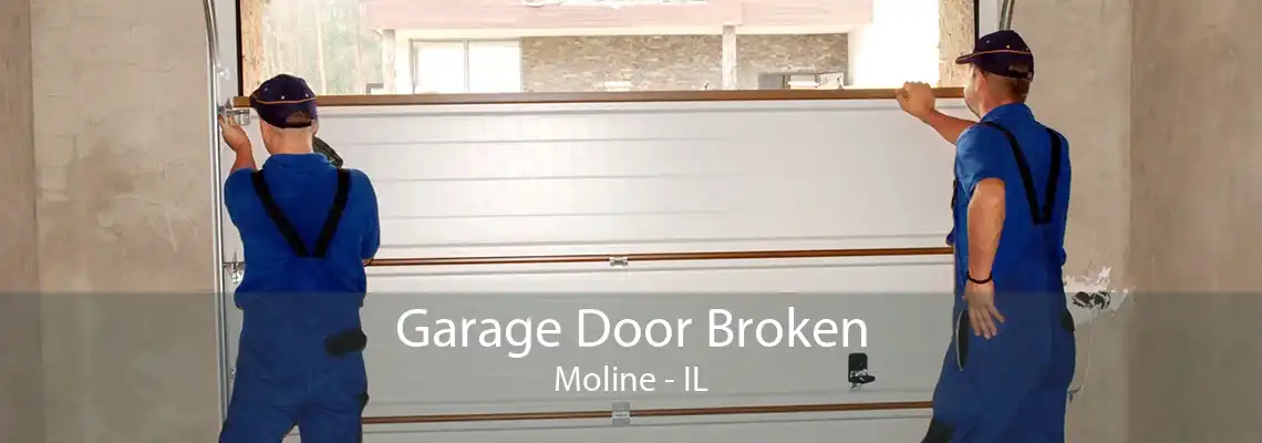 Garage Door Broken Moline - IL