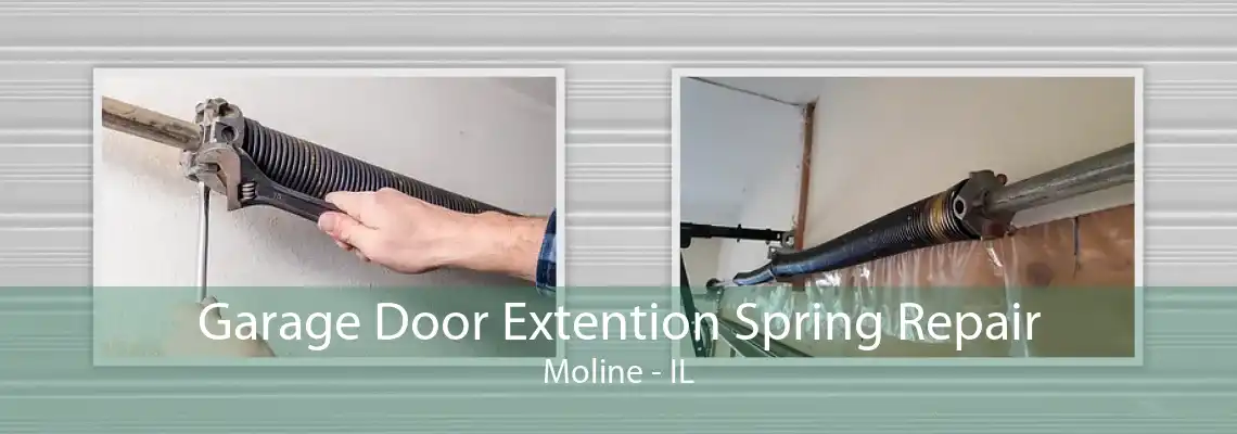 Garage Door Extention Spring Repair Moline - IL