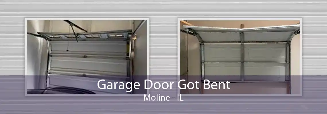 Garage Door Got Bent Moline - IL