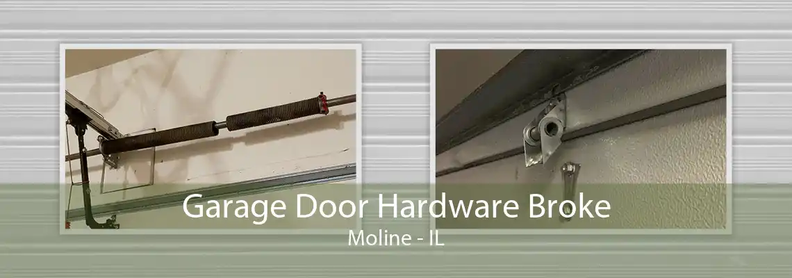 Garage Door Hardware Broke Moline - IL