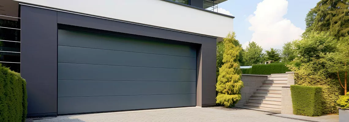 Haas Galvanized Steel Garage Door in Moline, IL