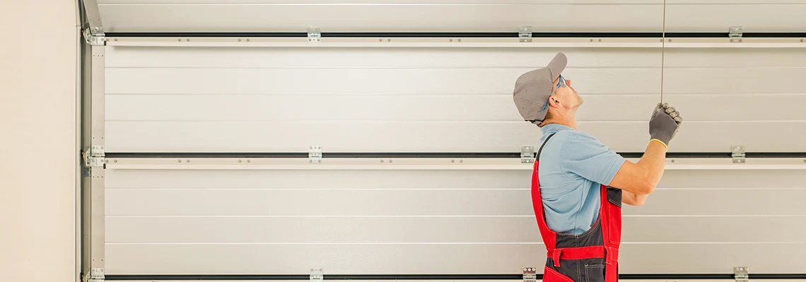 Aluminum Garage Door Installation in Moline, Illinois