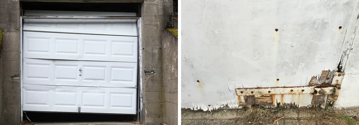 Rotten Commercial Garage Door Repair in Moline, IL