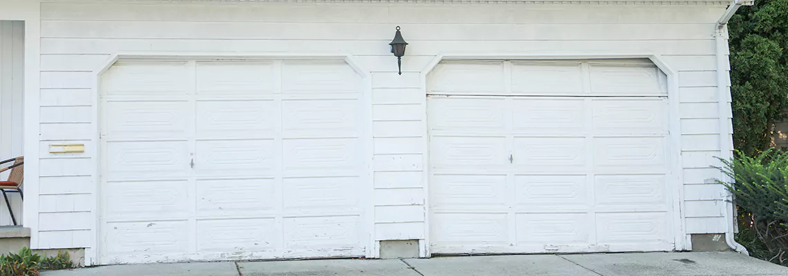 Roller Garage Door Dropped Down Replacement in Moline, IL