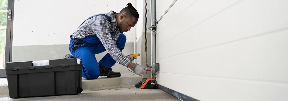 Garage Door Track Repair in Moline, IL