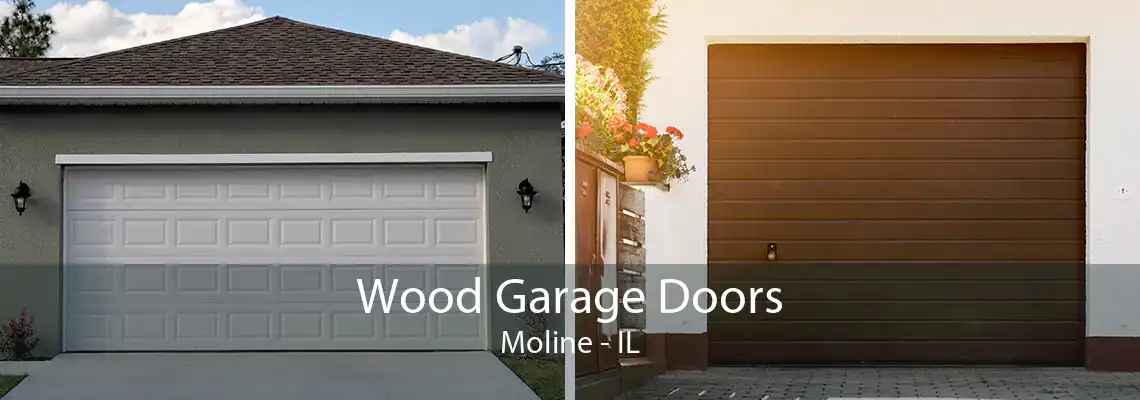 Wood Garage Doors Moline - IL